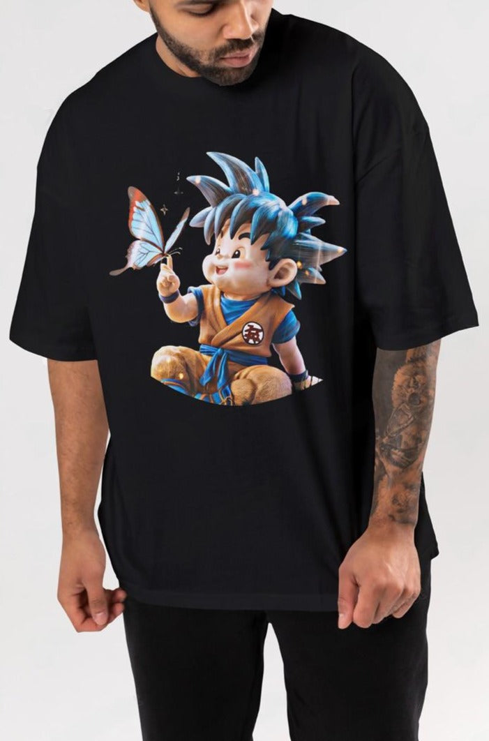 Cute Goku Oversized Unisex Tshirt
