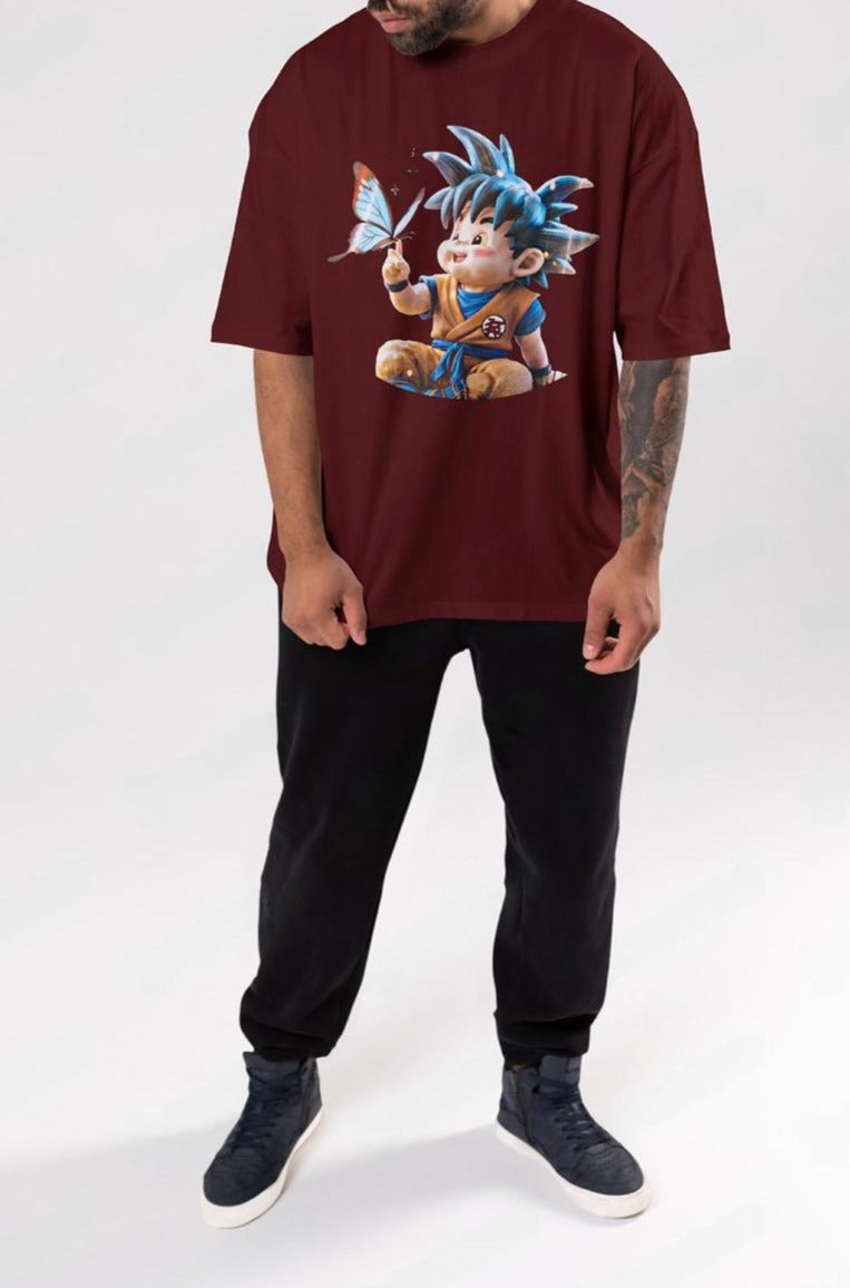 Cute Goku Oversized Unisex Tshirt